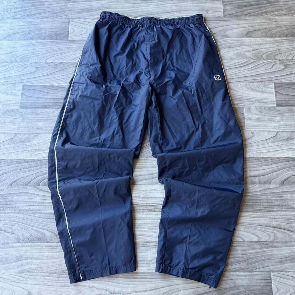 Wilson Baggy Navy Track Pants Size XL